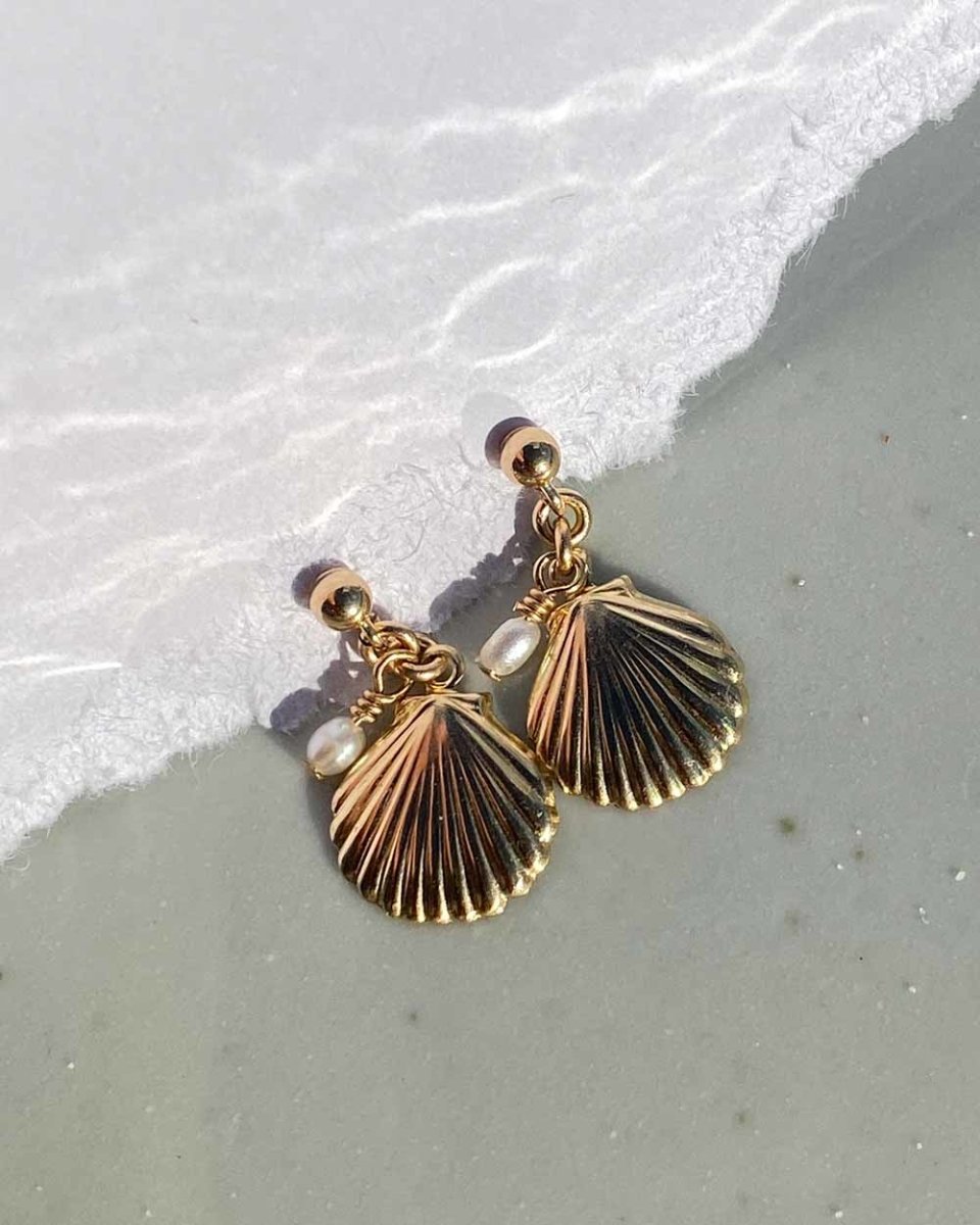 Fashion boutique 10mm Brown South Sea Shell Pearl Pendant Dangle