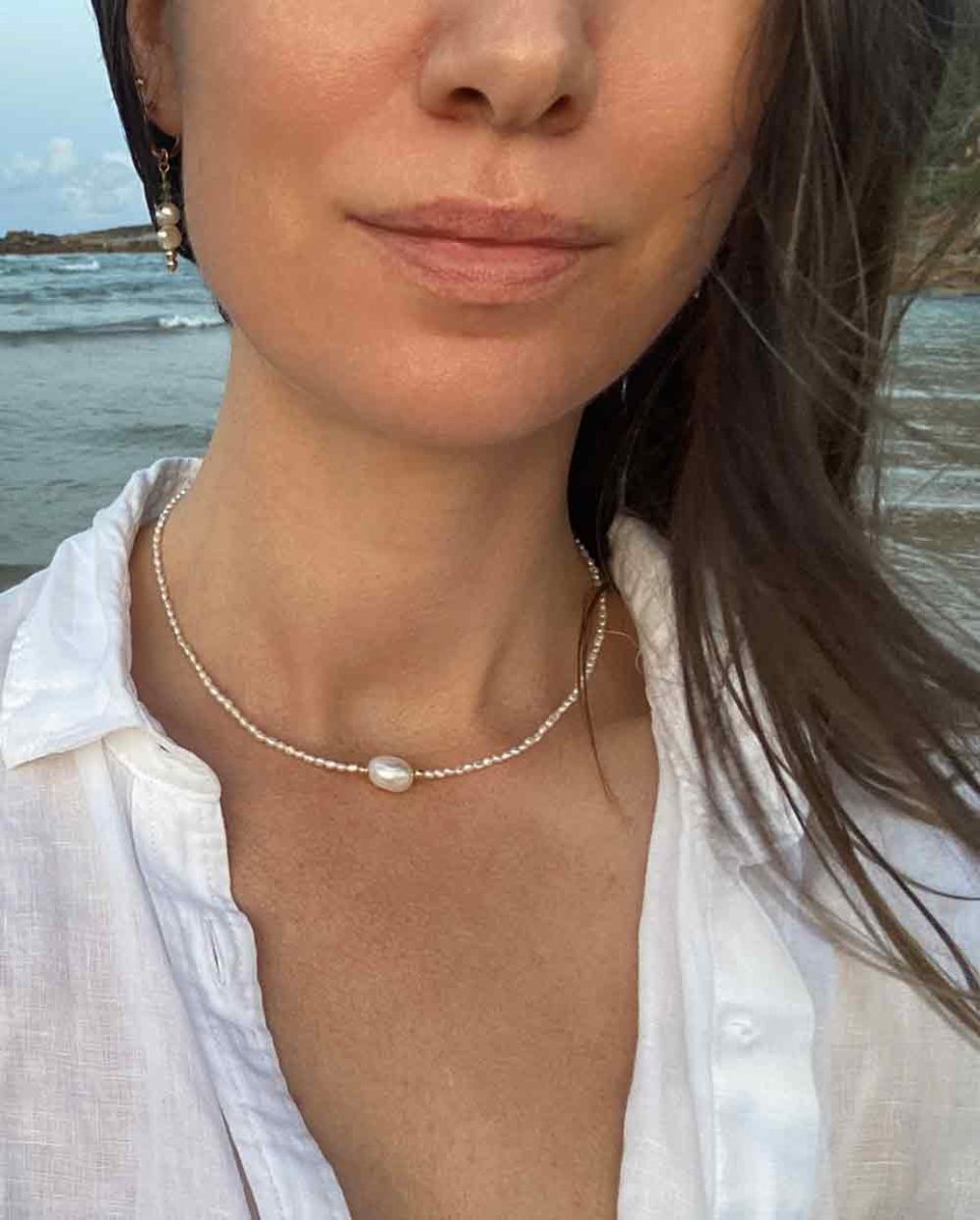 Vanuatu Breeze Pearl NecklaceNecklaces14K Gold FilledAngela Wozniak Jewellery