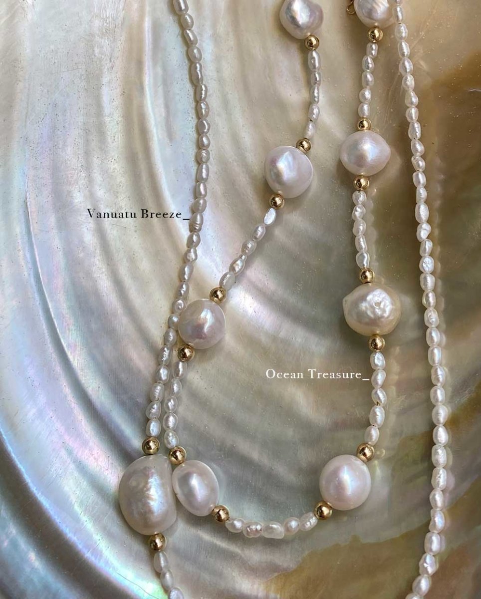 Vanuatu Breeze Pearl NecklaceNecklaces14K Gold FilledAngela Wozniak Jewellery