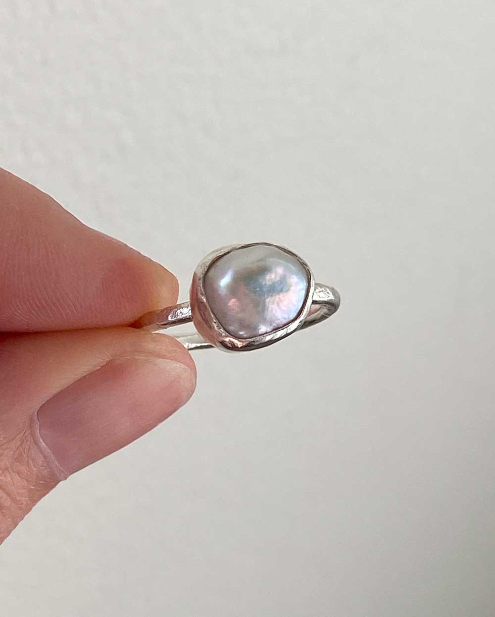 Purity Baroque Pearl Ring