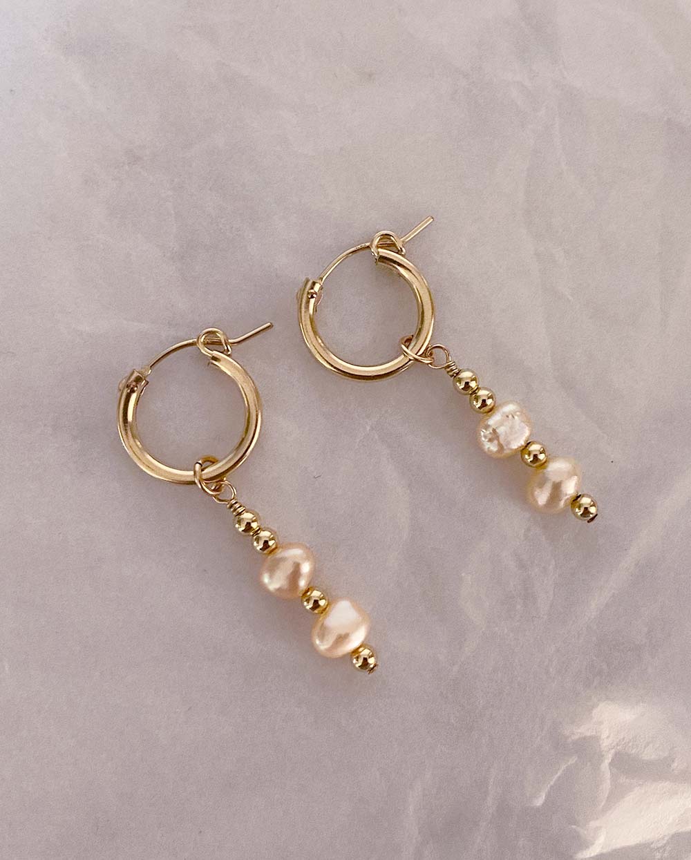 Rhea Pearl Sunset Earrings