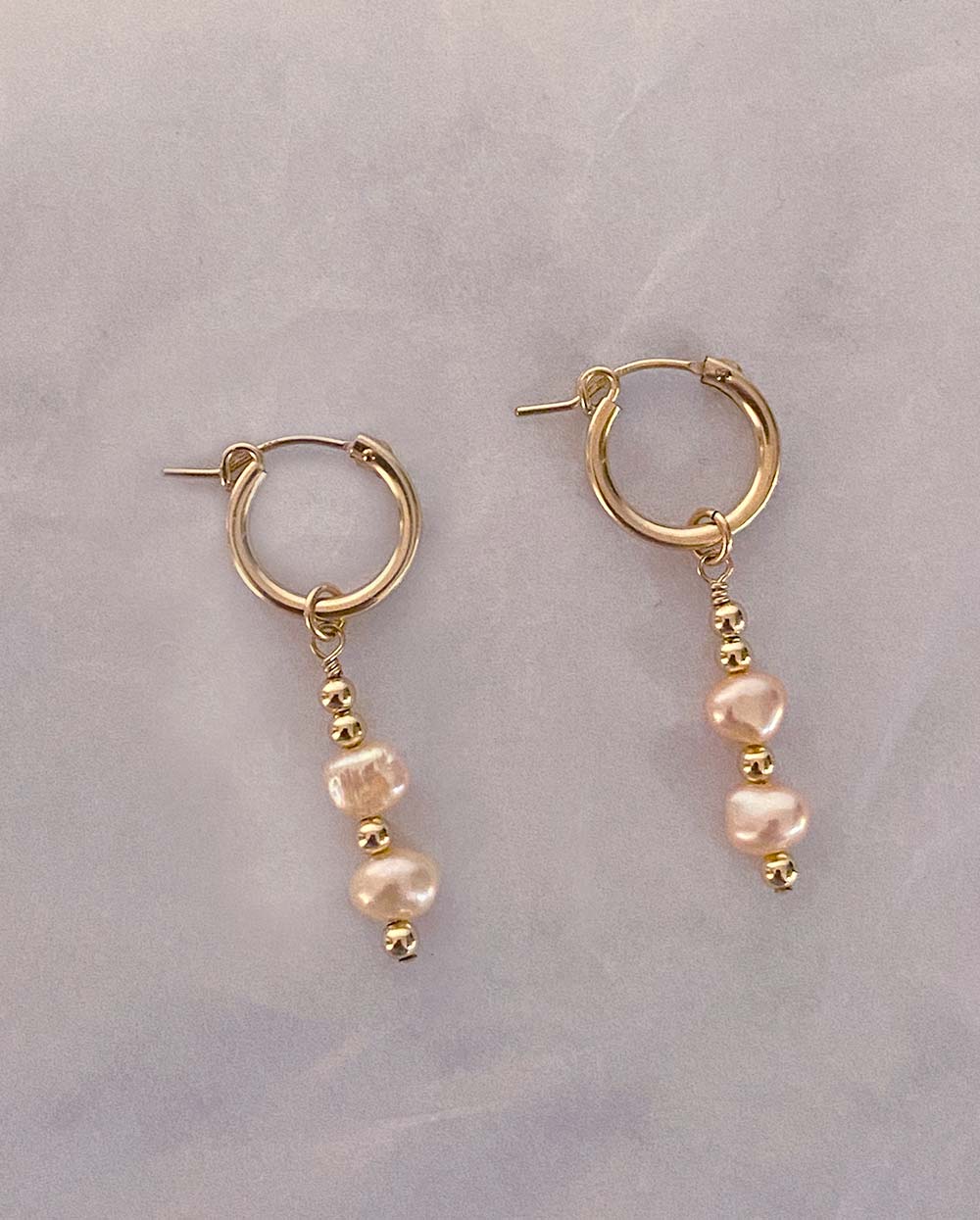 Rhea Pearl Sunset Earrings