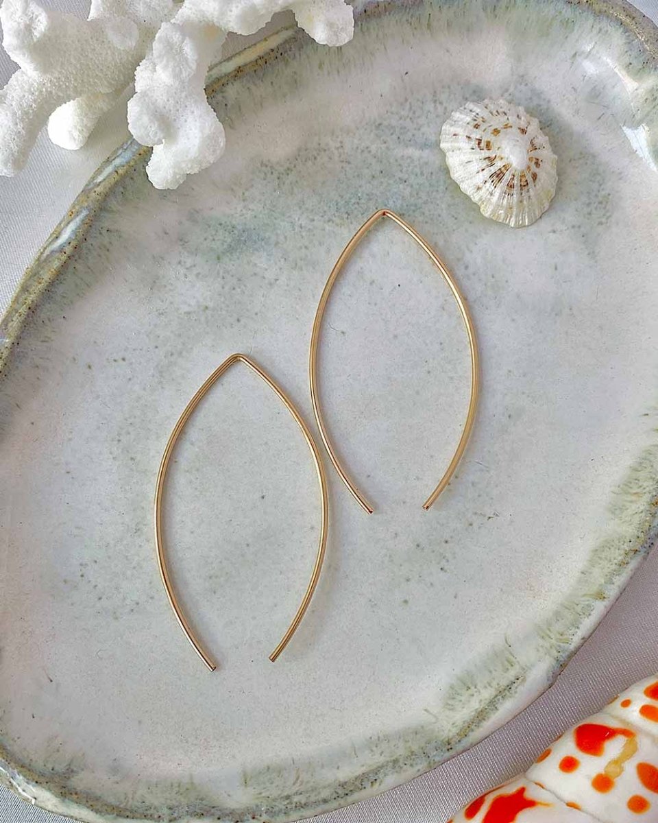 Arc Angel Threader EarringsThreader Earrings14K Gold FilledAngela Wozniak Jewellery