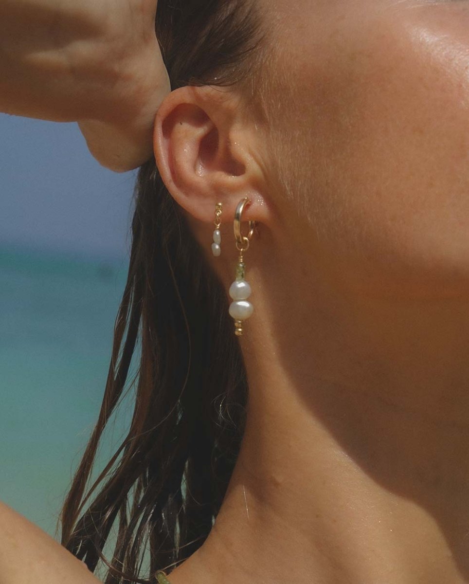 Fiji Pearl Drop EarringsEarrings14K Gold FilledAngela Wozniak Jewellery