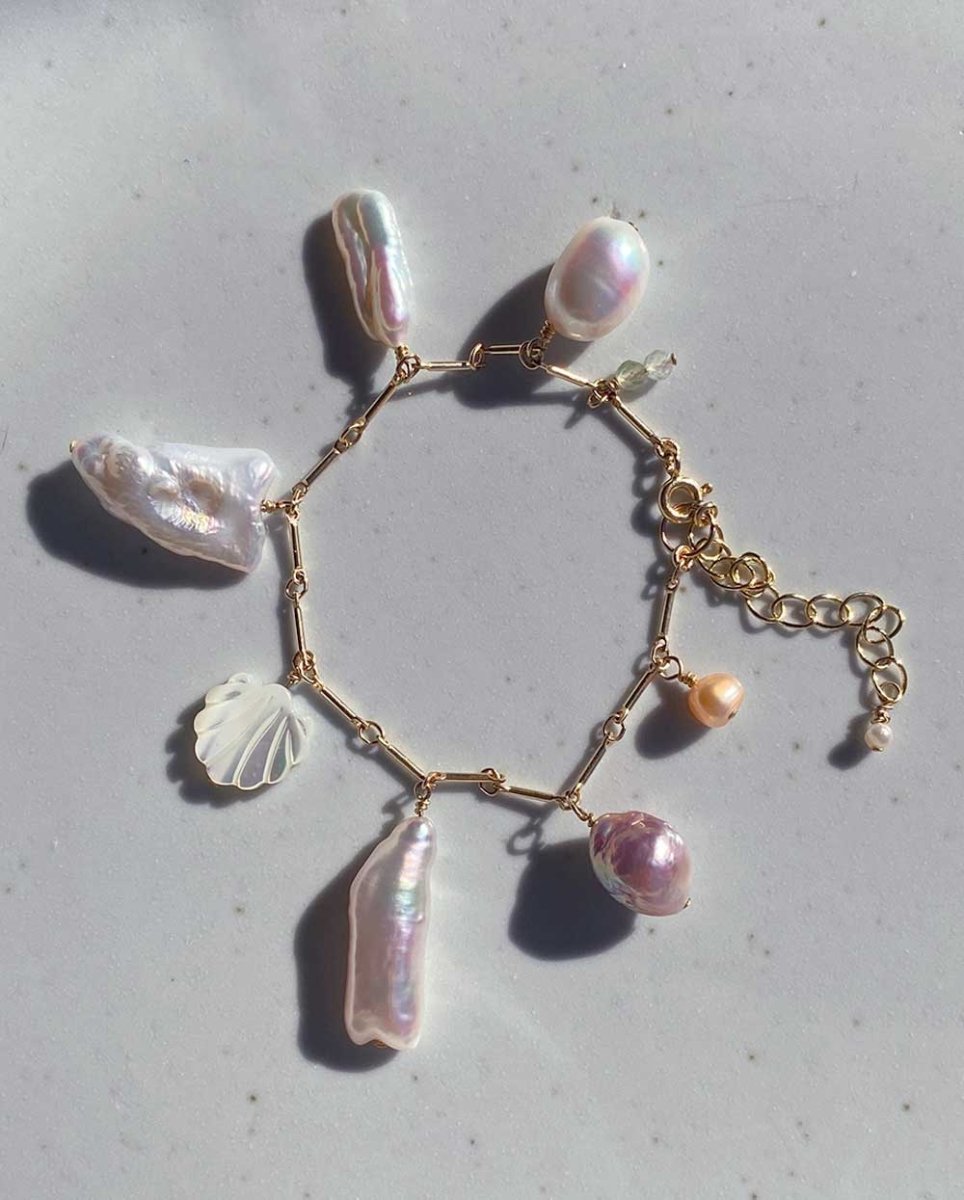 Mermaid Opulence Trinket Charm BraceletBracelets14K Gold FilledAngela Wozniak Jewellery