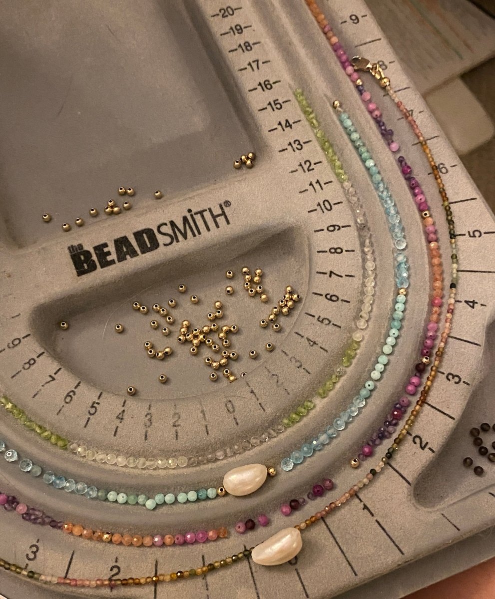 Ocean Obsession Amazonite & Topaz NecklaceNecklaces14K Gold FilledAngela Wozniak Jewellery