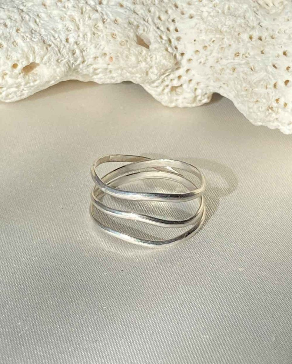 Ocean Waves RingOther RingsSterling SilverAngela Wozniak Jewellery
