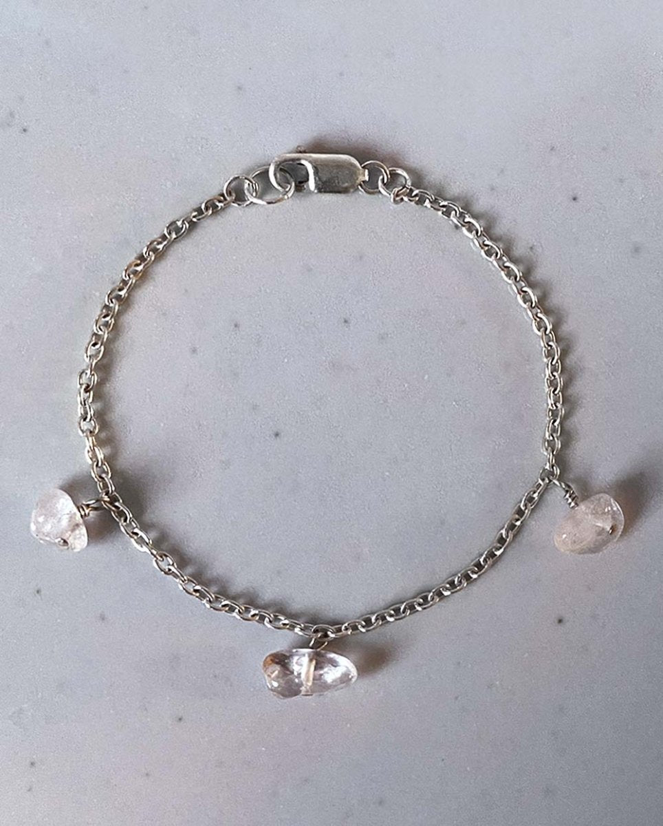 Quartz Clarity BraceletBraceletsSterling SilverAngela Wozniak Jewellery
