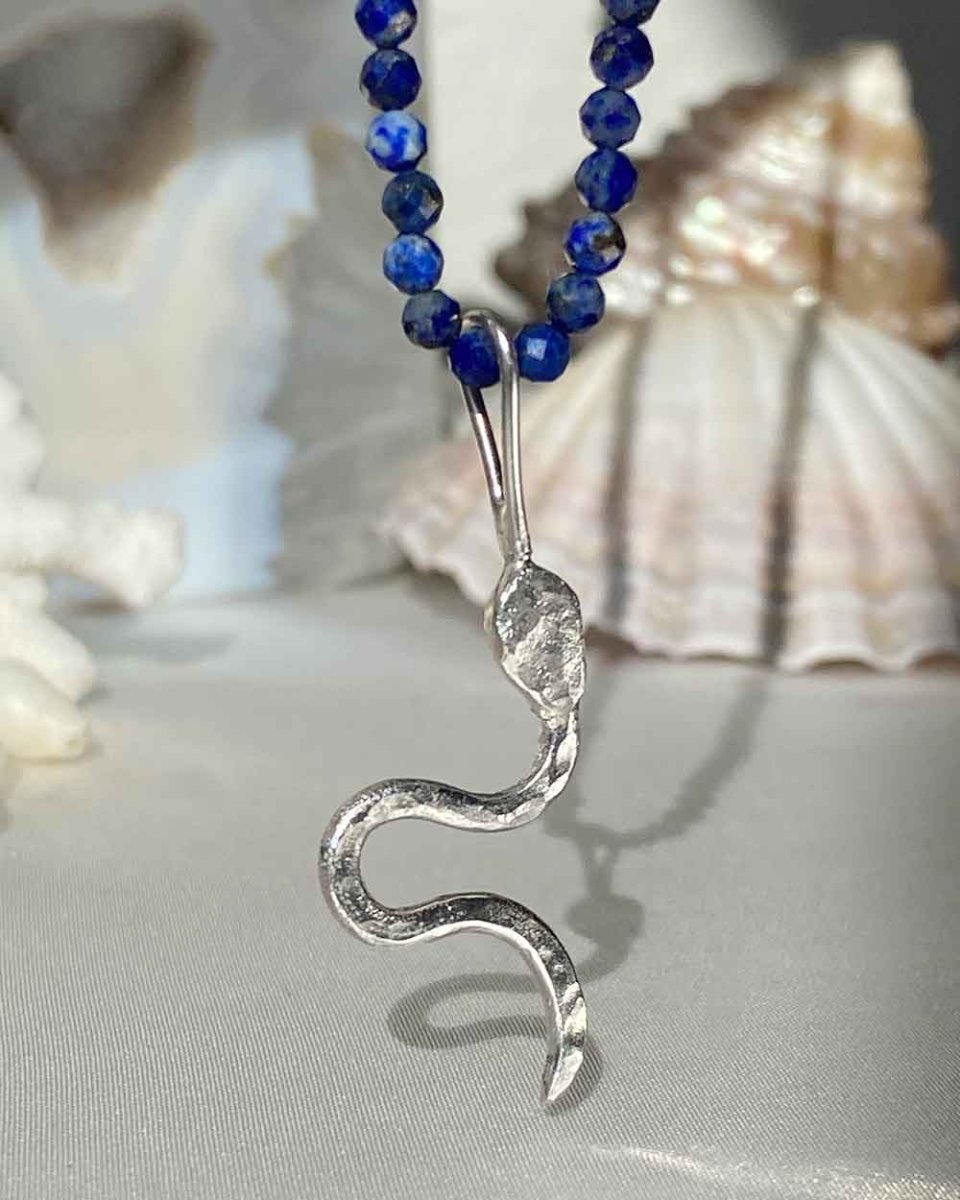 Sea Snake Charm Intuition PendantsNecklacesMade - To - OrderAngela Wozniak Jewellery