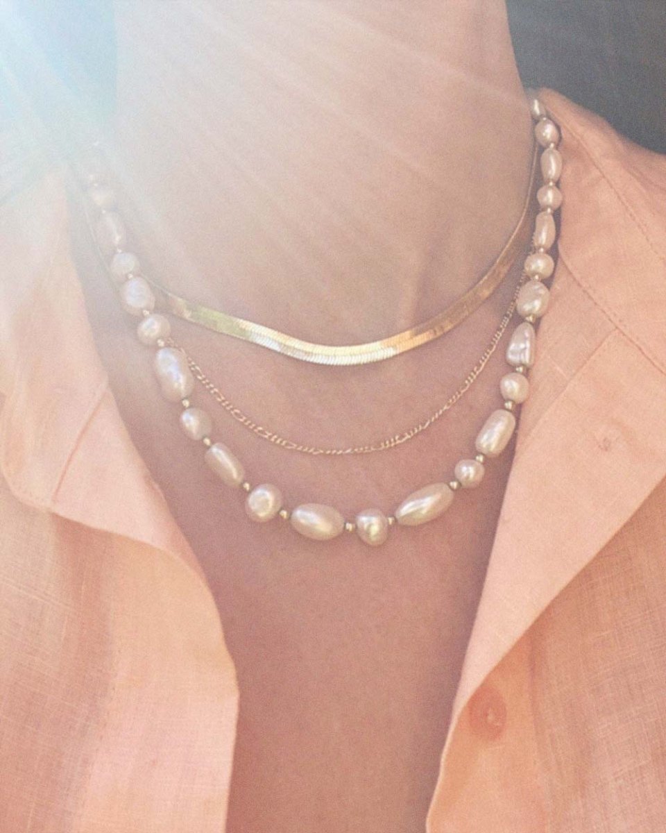 Snake Chain NecklaceNecklacesGold Plated Stainless SteelAngela Wozniak Jewellery