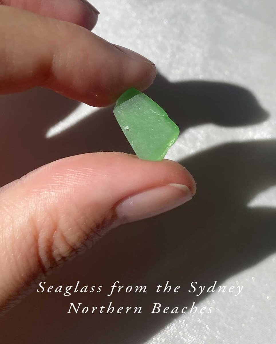 Emerald Seaglass Ring / Rare Colour / #203RingsCUSTOM MADEAngela Wozniak Jewellery