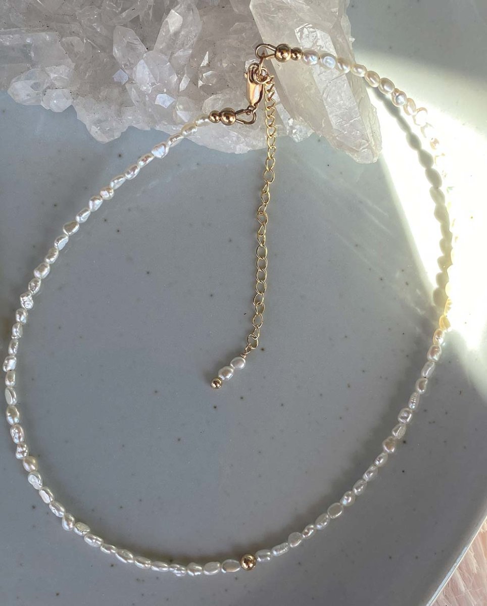 Fiji Pearl NecklaceNecklaces14K Gold FilledAngela Wozniak Jewellery