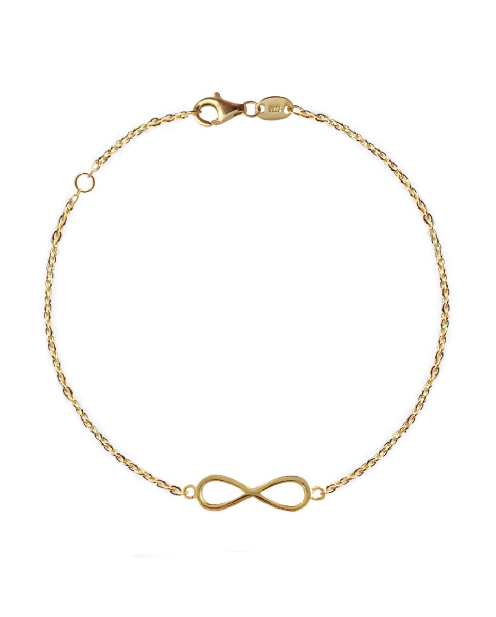 Infinity BraceletBracelets14K Gold VermeilAngela Wozniak Jewellery