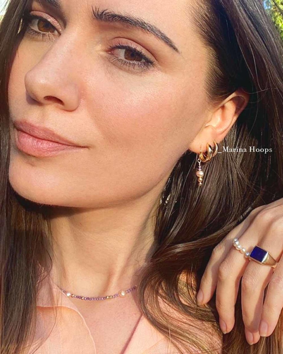 Marina Hoop EarringsEarrings14K Gold FilledAngela Wozniak Jewellery