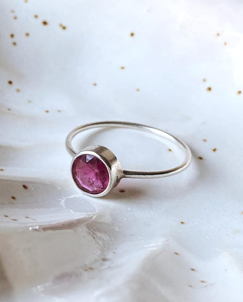 Pink Tourmaline Serenity RingRingsSIZE 7Angela Wozniak Jewellery