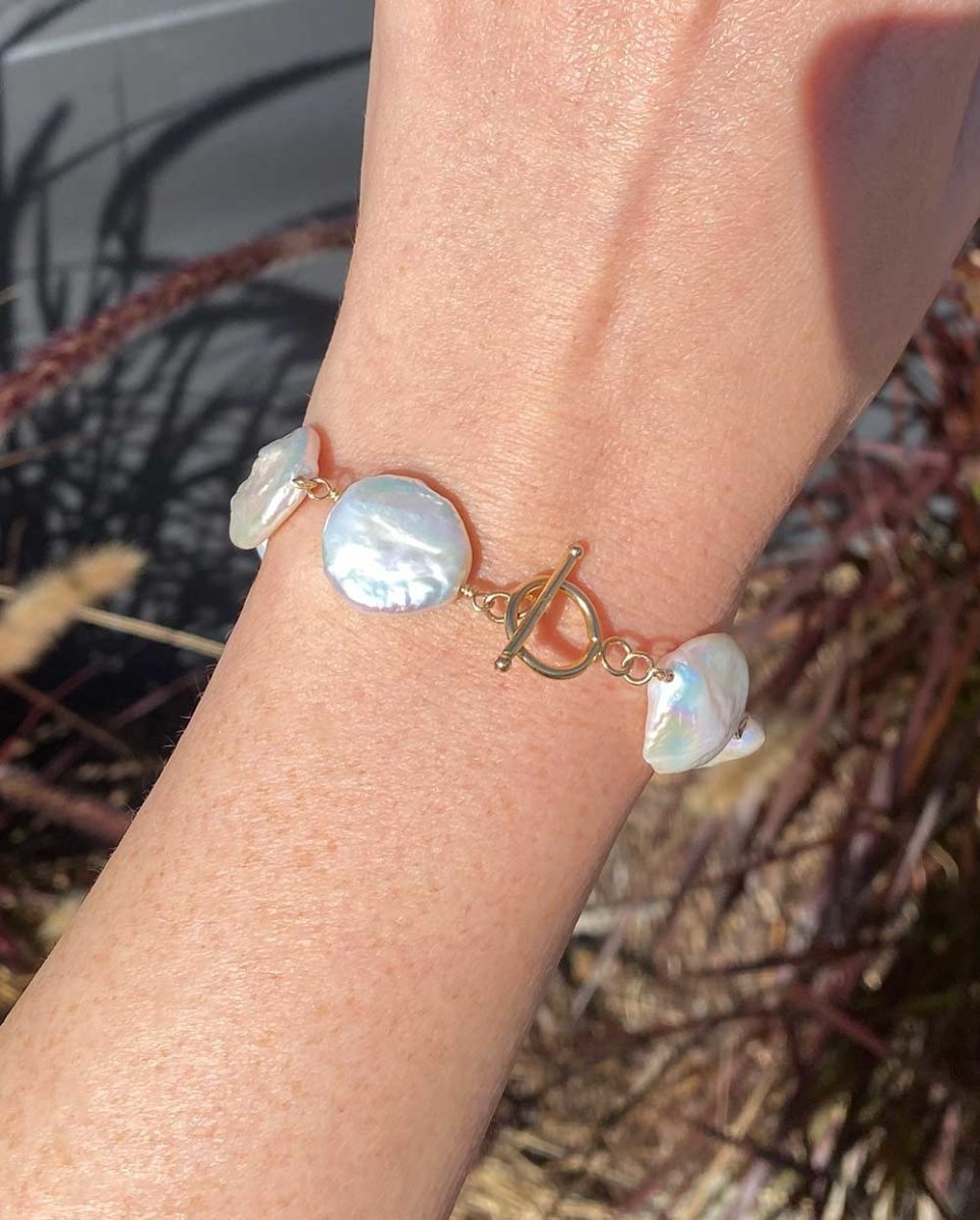 Radiance Keshi Pearl BraceletBracelets14K Gold FilledAngela Wozniak Jewellery