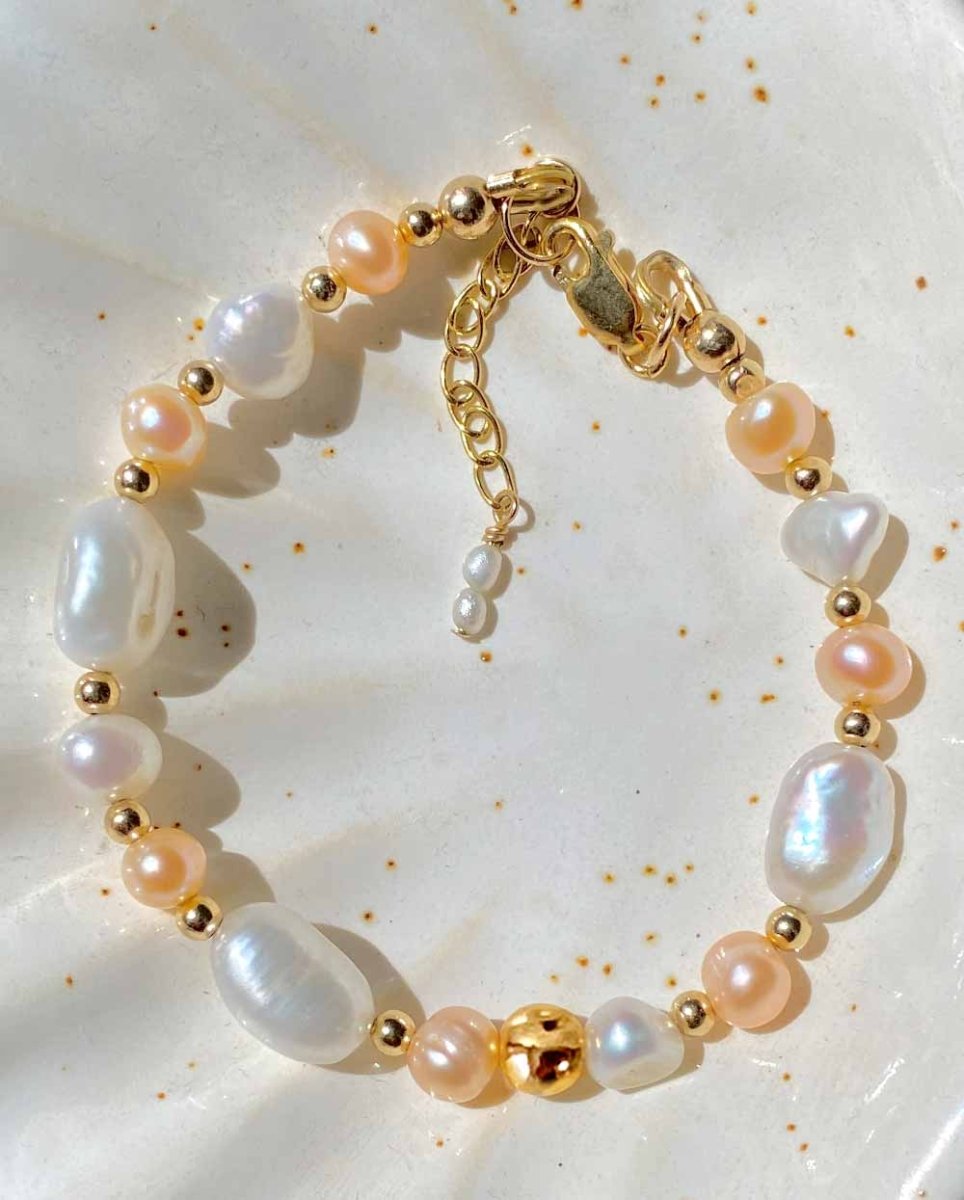 Rhea Goddess Pearl Braceletbracelets14K Gold FilledAngela Wozniak Jewellery