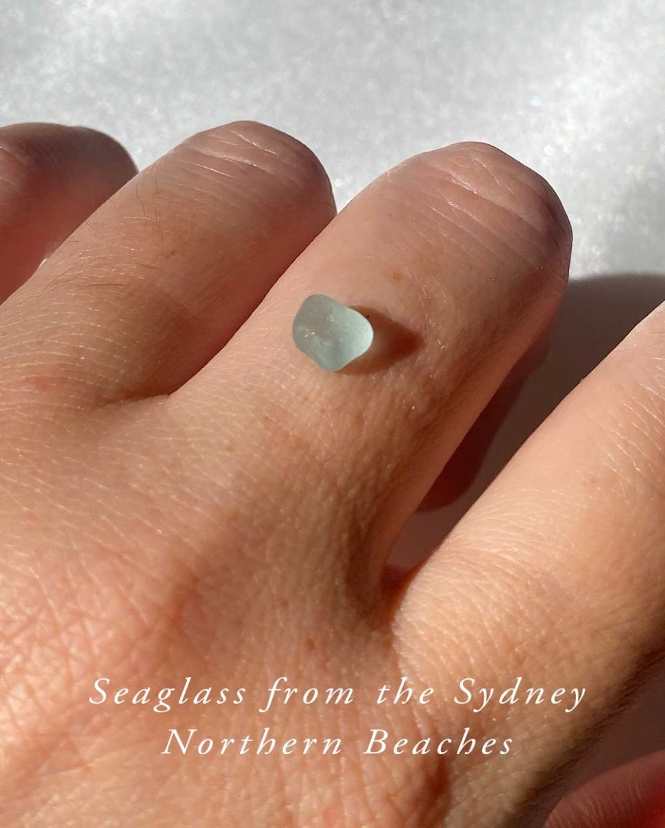 Rockpool Seaglass Ring / Rare Colour / #506RingsMADE TO ORDERAngela Wozniak Jewellery