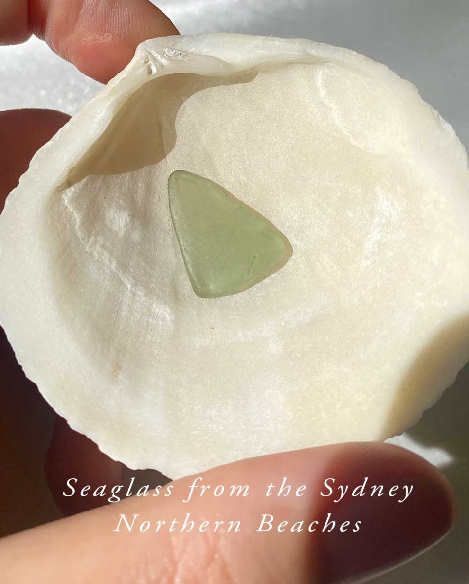 Seafoam Seaglass Ring / Rare Colour / #606RingsMADE TO ORDERAngela Wozniak Jewellery