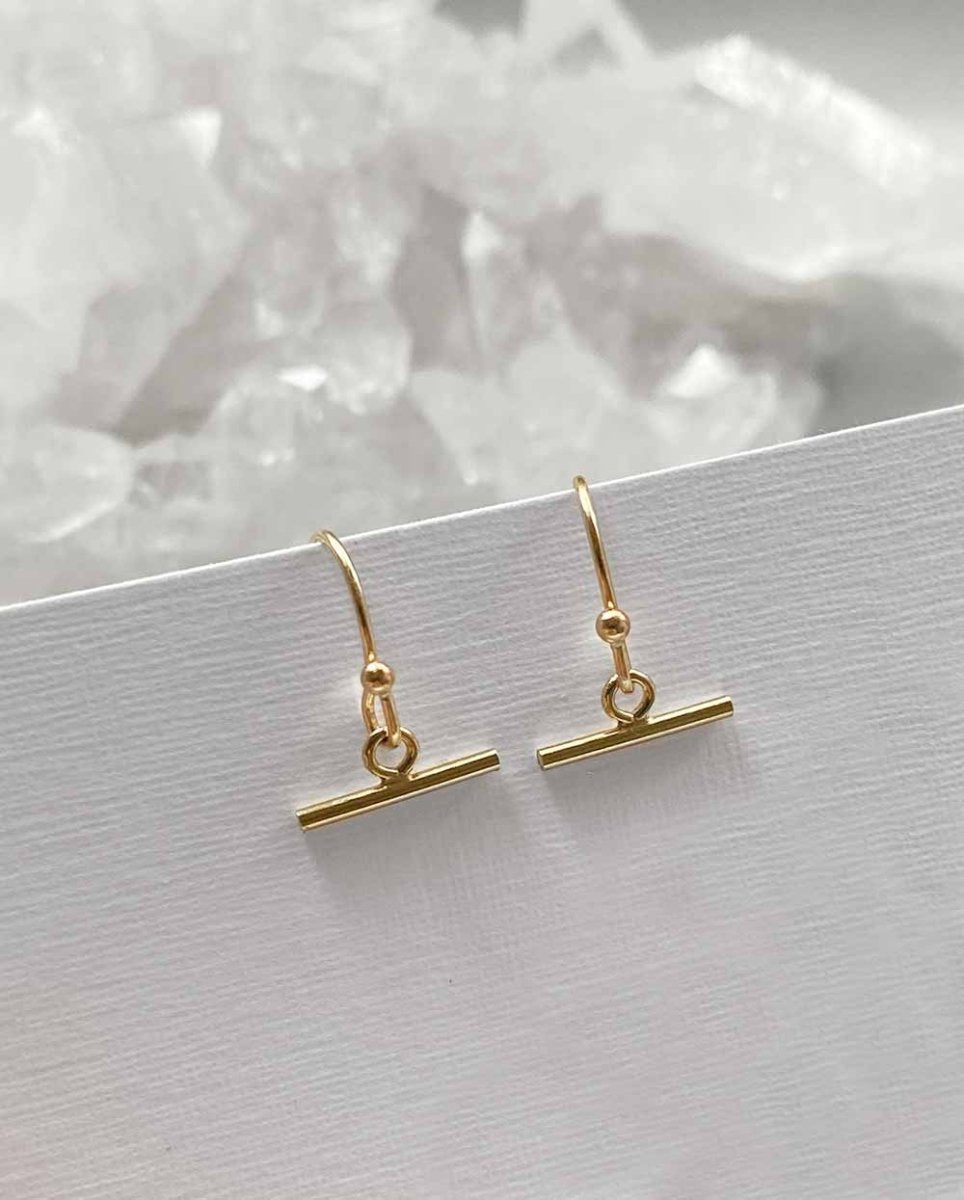 T-Bar EarringsEarrings14K Gold FilledAngela Wozniak Jewellery