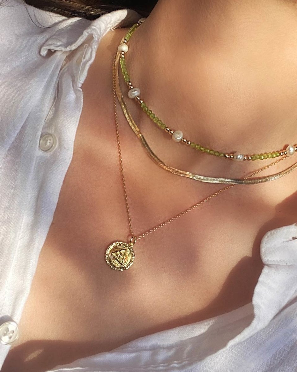 Third Eye Chakra NecklaceNecklaces14k Gold FilledAngela Wozniak Jewellery