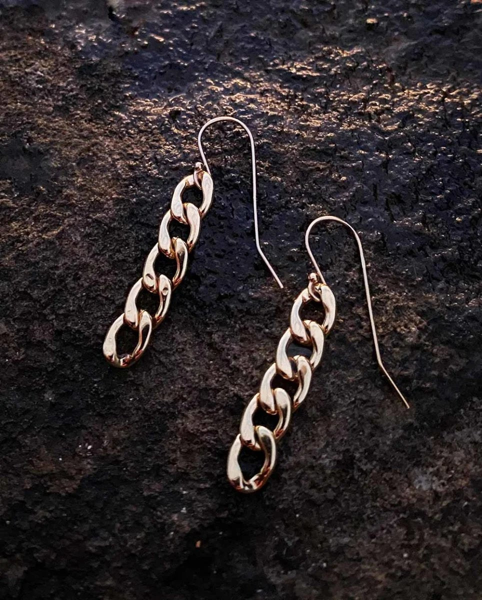 Warrior Chain EarringsEarrings14k Gold FilledAngela Wozniak Jewellery