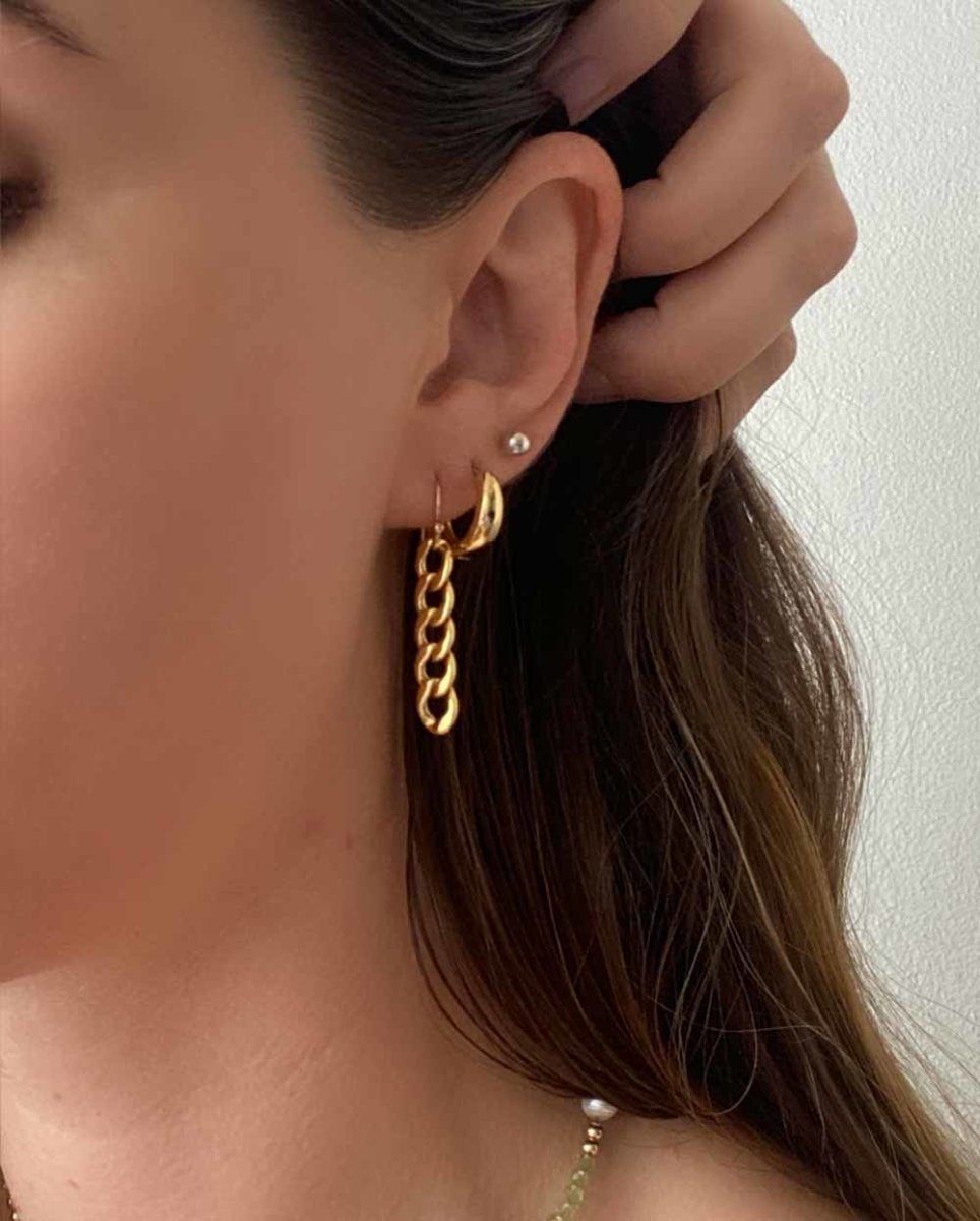 Warrior Chain EarringsEarrings14k Gold FilledAngela Wozniak Jewellery